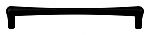 Top Knobs Barrington Brookline 7-9/16" (192mm) Center-to-Center Cabinet Pull (Flat Black)