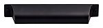 Top Knobs Barrington Channing 5" (128mm) Center-to-Center Cup Cabinet Pull (Flat Black)