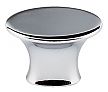 Top Knobs Barrington Edgewater 1-5/16" (33mm) Oval Cabinet Knob (Polished Chrome)