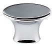 Top Knobs Barrington Edgewater 1-1/2" (38mm) Oval Cabinet Knob (Polished Chrome)