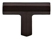 Top Knobs Serene Lydia 1-3/4" (44mm) Cabinet T-Knob (Oil Rubbed Bronze)