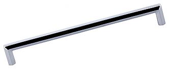 Top Knobs Serene Lydia 9" (229mm) Center-to-Center Cabinet Pull (Polished Chrome)