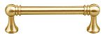Top Knobs Serene Kara 3-3/4" (96mm) Center-to-Center Cabinet Pull (Honey Bronze)