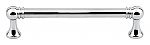Top Knobs Serene Kara 5-1/16" (129mm) Center-to-Center Cabinet Pull (Polished Chrome)