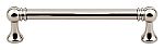Top Knobs Serene Kara 5-1/16" (129mm) Center-to-Center Cabinet Pull (Polished Nickel)