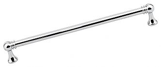 Top Knobs Serene Kara 8-13/16" (224mm) Center-to-Center Cabinet Pull (Polished Chrome)