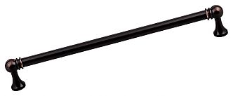 Top Knobs Serene Kara 8-13/16" (224mm) Center-to-Center Cabinet Pull (Tuscan Bronze)