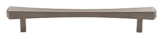 Top Knobs Serene Juliet 6-5/16" (160mm) Center-to-Center Cabinet Pull (Brushed Satin Nickel)