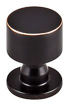 Top Knobs Serene Lily 1" (25mm) Cabinet Knob (Tuscan Bronze)