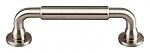 Top Knobs Serene Lily 3-3/4" (96mm) Center-to-Center Cabinet Pull (Brushed Satin Nickel)