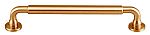 Top Knobs Serene Lily 6-5/16" (160mm) Center-to-Center Cabinet Pull (Honey Bronze)