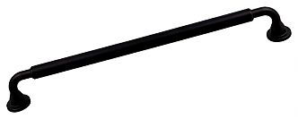 Top Knobs Serene Lily 12" (305mm) Center-to-Center Appliance Pull (Flat Black)