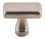 Top Knobs Devon 1-3/8" (35mm) Kingsbridge Cabinet Knob (Brushed Satin Nickel)