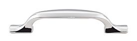 Top Knobs Devon 3-3/4" (96mm) Center-to-Center Torbay Cabinet Pull (Polished Chrome)