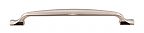 Top Knobs Devon 7-9/16" (192mm) Center-to-Center Torbay Cabinet Pull (Brushed Satin Nickel)