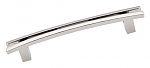 Top Knobs Sanctuary 5" (128mm) Center-to-Center Flaired Cabinet Pull (Polished Nickel)