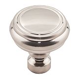 Top Knobs Devon 1-1/4" (32mm) Brixton Rimmed Cabinet Knob (Brushed Satin Nickel)