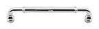 Top Knobs Devon 6-3/8" (162mm) Center-to-Center Brixton Cabinet Pull (Polished Chrome)
