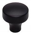 Top Knobs Lynwood 1-1/8" (29mm) Kinney Cabinet Knob (Flat Black)