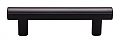 Top Knobs Lynwood 3" (76mm) Center-to-Center Hillmont Cabinet Pull (Flat Black)