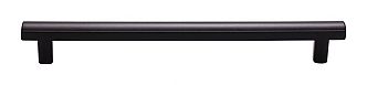 Top Knobs Lynwood 7-9/16" (192mm) Center-to-Center Hillmont Cabinet Pull (Flat Black)
