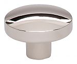 Top Knobs Lynwood 1-3/8" (35mm) x 7/8" (22mm) Hillmont Oval Cabinet Knob (Polished Nickel)