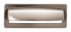 Top Knobs Lynwood 3-3/4" (96mm) Center-to-Center Hollin Cabinet Cup Pull (Brushed Satin Nickel)