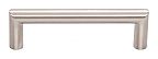 Top Knobs Lynwood 3-3/4" (96mm) Center-to-Center Kinney Cabinet Pull (Brushed Satin Nickel)