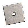 Top Knobs Sanctuary 1" (25mm) Square Backplate (Antique Pewter)