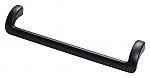 Top Knobs Lynwood 7-9/16" (192mm) Center-to-Center Kentfield Cabinet Pull (Flat Black)