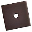 Top Knobs Sanctuary 1-1/4" (32mm) Square Backplate (Oil Rubbed Bronze)
