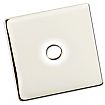 Top Knobs Sanctuary 1-1/4" (32mm) Square Backplate (Polished Nickel)