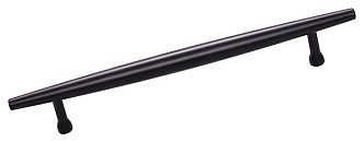 Top Knobs Lynwood 6-5/16" (160mm) Center-to-Center Allendale Cabinet Pull (Flat Black)