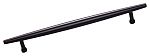 Top Knobs Lynwood 7-9/16" (192mm) Center-to-Center Allendale Cabinet Pull (Flat Black)