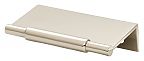 Top Knobs Lynwood 3" (76mm) Crestview Cabinet Finger Pull (Polished Nickel)