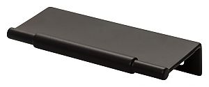 Top Knobs Lynwood 4" (102mm) Crestview Cabinet Finger Pull (Flat Black)