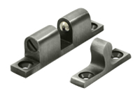 Deltana Ball Tension Catch - Polished Brass Cabinet Latch (1.8" X 0.3")