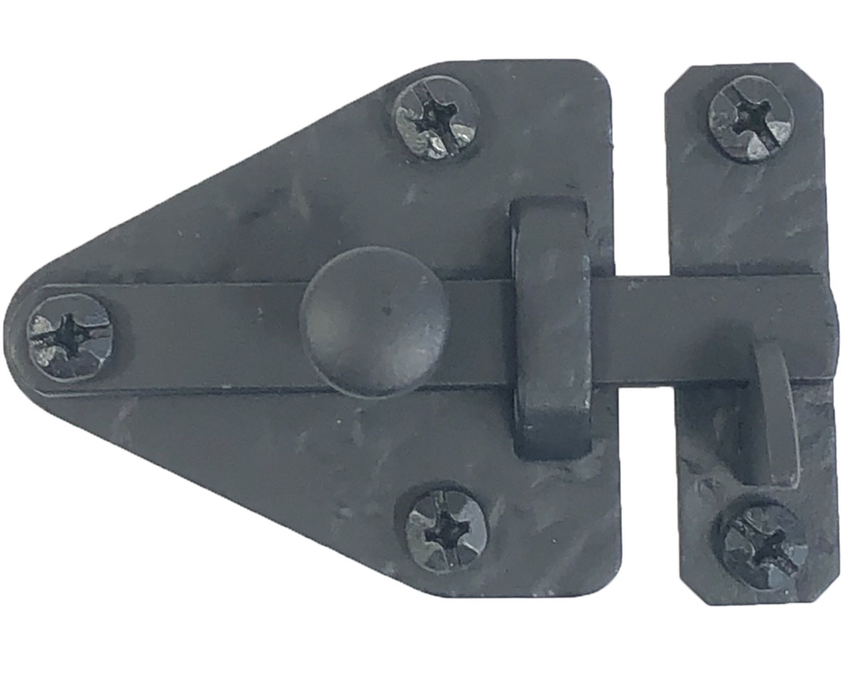 Acorn Manufacturing RL1BP - Acorn Rough Iron Cabinet Latch (Black ...
