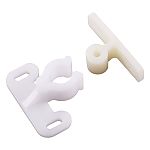 Sugatsune Adjustable Knuckle Catch  - EACH (White)