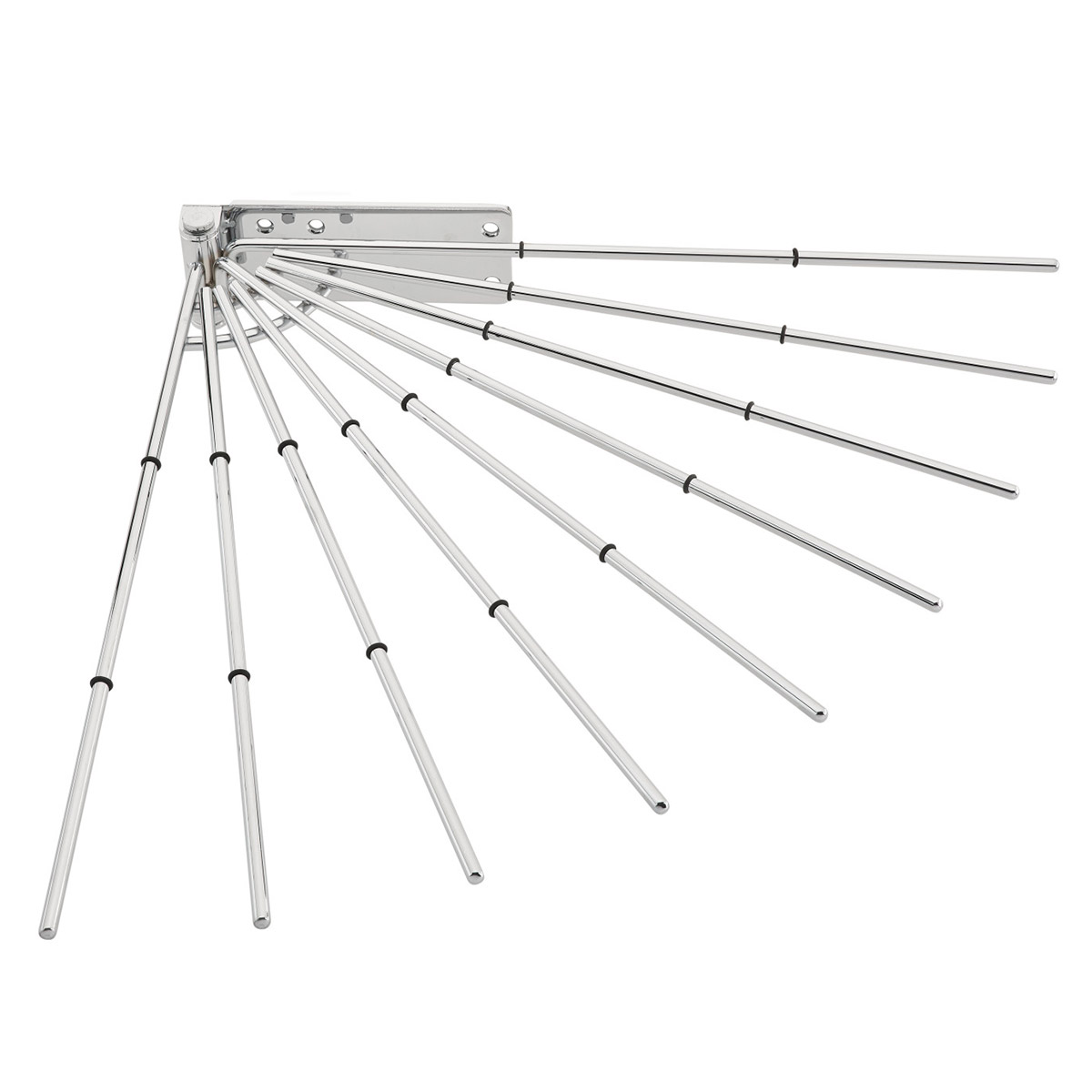 Rev-A-Shelf CPRF-16CR-52 - Fan Pants Rack - 9 Pants Capacity ...