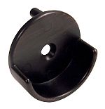 US Futaba Doweled Round Open Flange Closet Rod Support  - For 1-5/16" Rod - EACH (Oil Rubbed Bronze)