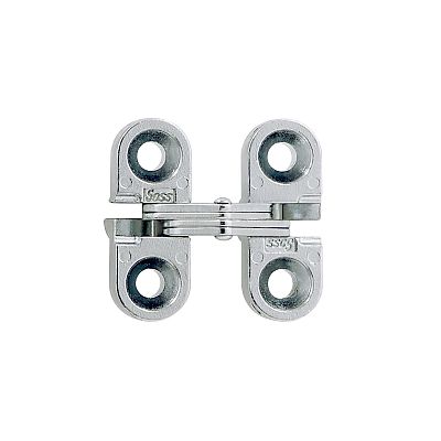 SOSS 1" (25mm)H Invisible Hinges, Cabinet Type, 1/2" Min. Material Thickness - PAIR