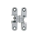 SOSS 1-11/16" (43mm)H Invisible Hinges, Cabinet Type, 1/2" Min. Material Thickness - PAIR
