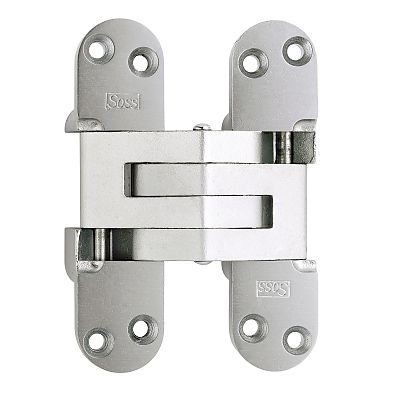 SOSS 5-1/2" (140mm)H Hercules Invisible Hinge, Extra Heavy-Duty (for 2" Min. Thick, Full Size Doors) - EACH