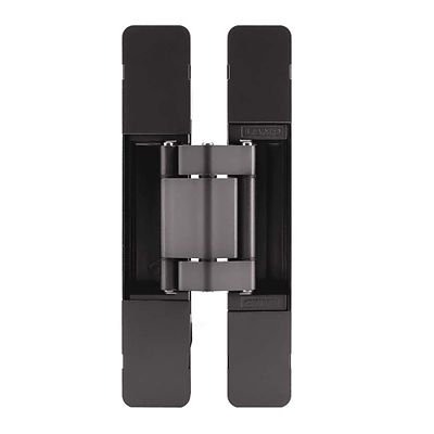 Sugatsune 3-Way Adjustable Concealed Hinge for 1-1/2" (38mm) Min. Thick Doors - EACH (Dark Grey)