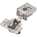 Blum 110&deg; COMPACT CLIP 31C Face Frame Hinge (1" Overlay, Doweled/Press-In, Soft-Close)