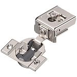 Blum 110&deg; COMPACT CLIP 31C Face Frame Hinge (1" Overlay, Screw-On, Soft-Close)