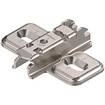 Blum CLIP 3mm One-Piece Wing Mounting Plate (Screw-on, Steel)