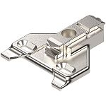 Blum CLIP 3mm Face Frame Mounting Plate (Screw-on, Off-Center Mount, Die-Cast)
