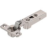 Blum Mini 95&deg; CLIP top Hinge (Half Overlay, Screw-On, Self-Close)